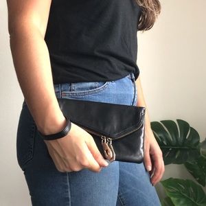 Henri Bender Leather Wristlet